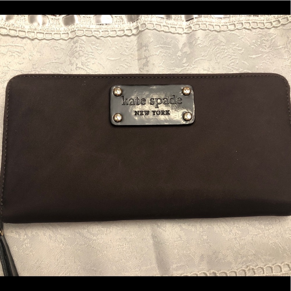 Kate Spade satin wallet